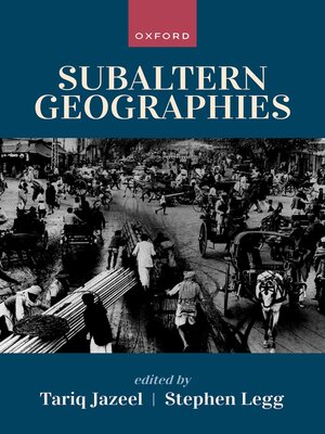 cover image of Subaltern Geographies